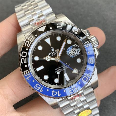 replica rolex gmt-master ii ss blue black ceramic bezel|rolex gmt master ii 40mm.